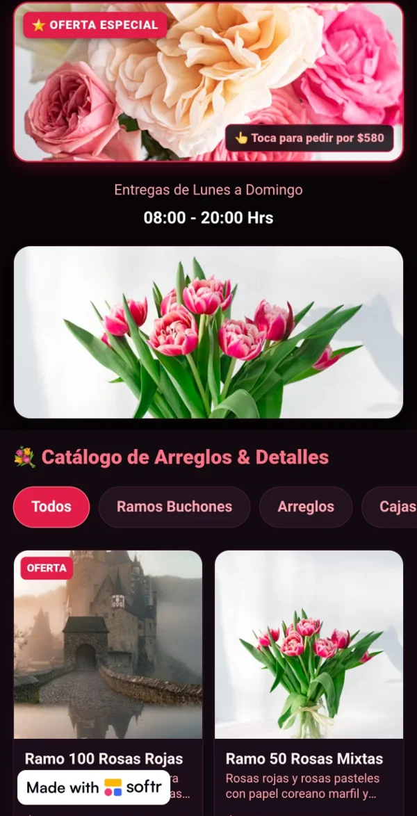 Vista previa de Florería Luna